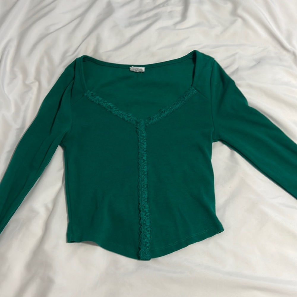 Cotton on green long sleeve :)
